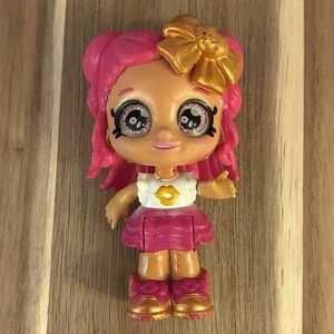 Kindi Kids Minis Lippy Lulu Posable Bobble Head Figure Doll